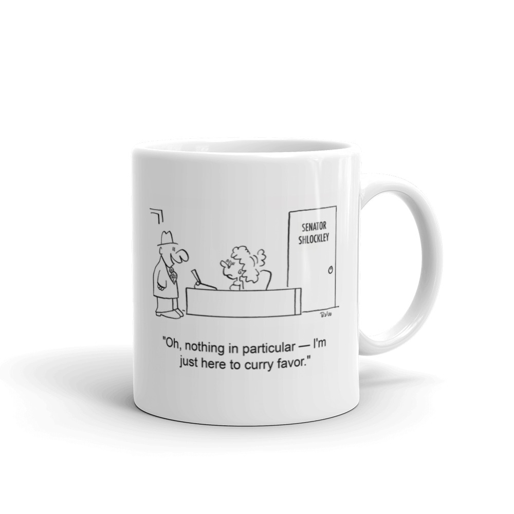 White Glossy Mug