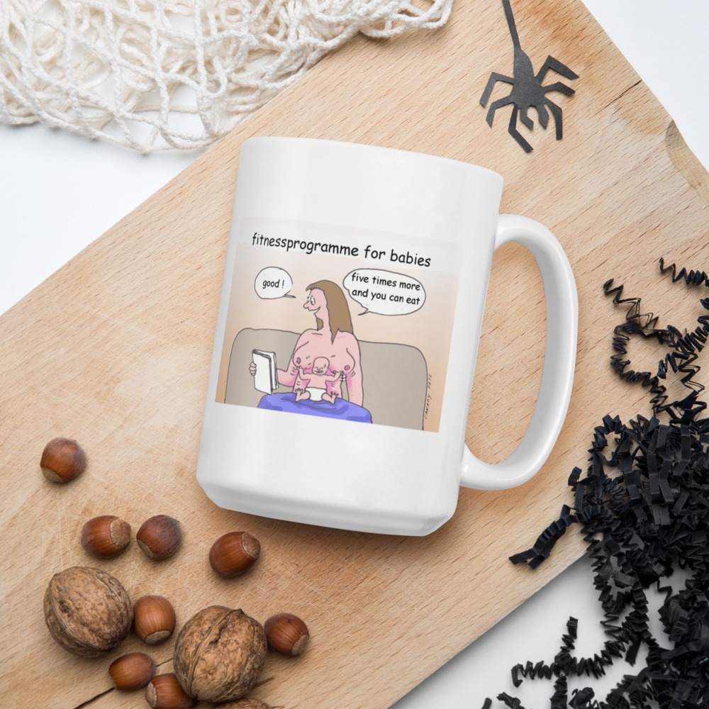 White Glossy Mug