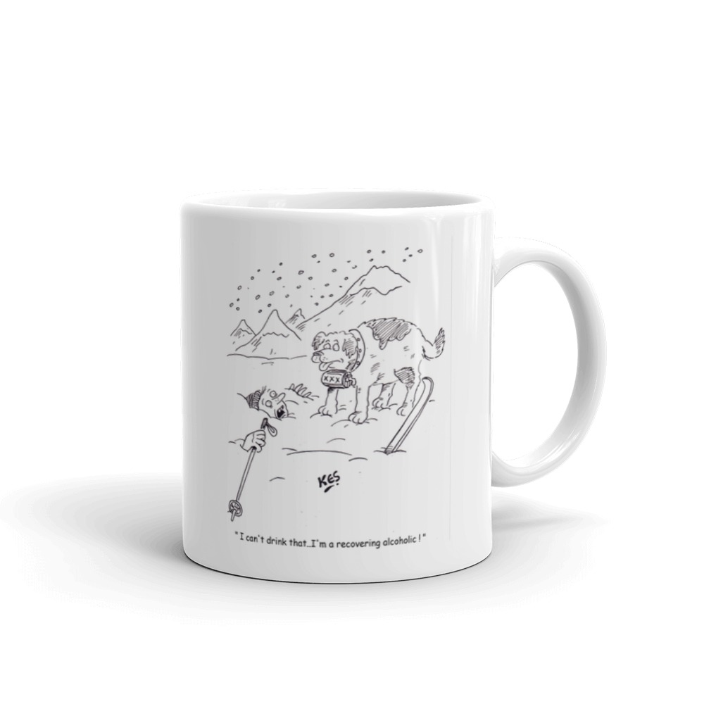 White Glossy Mug