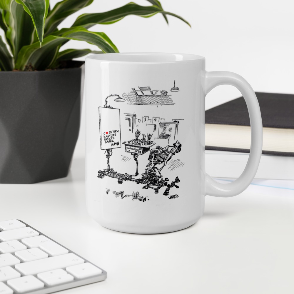 White Glossy Mug