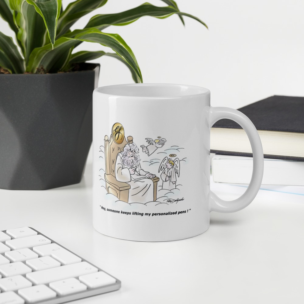 White Glossy Mug