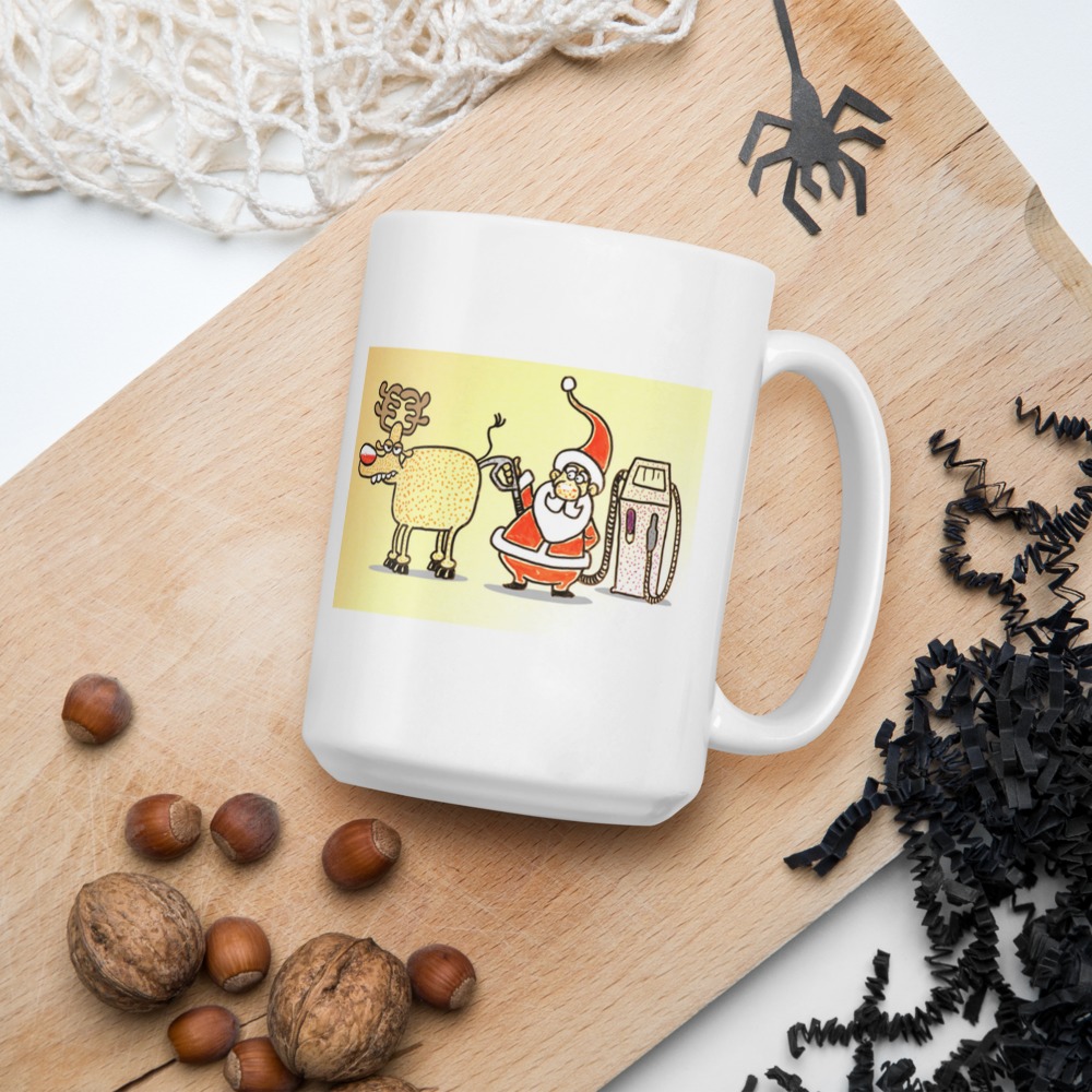 White Glossy Mug