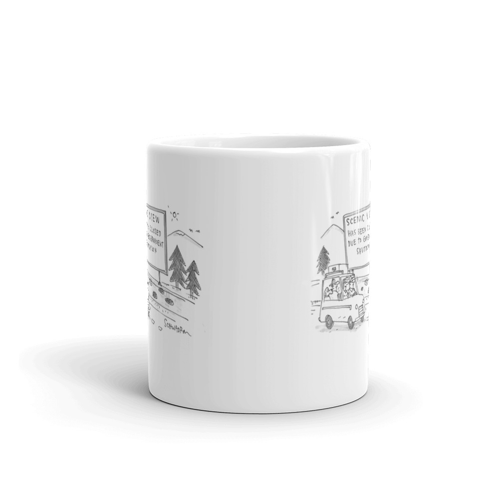White Glossy Mug