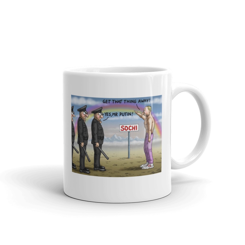 White Glossy Mug