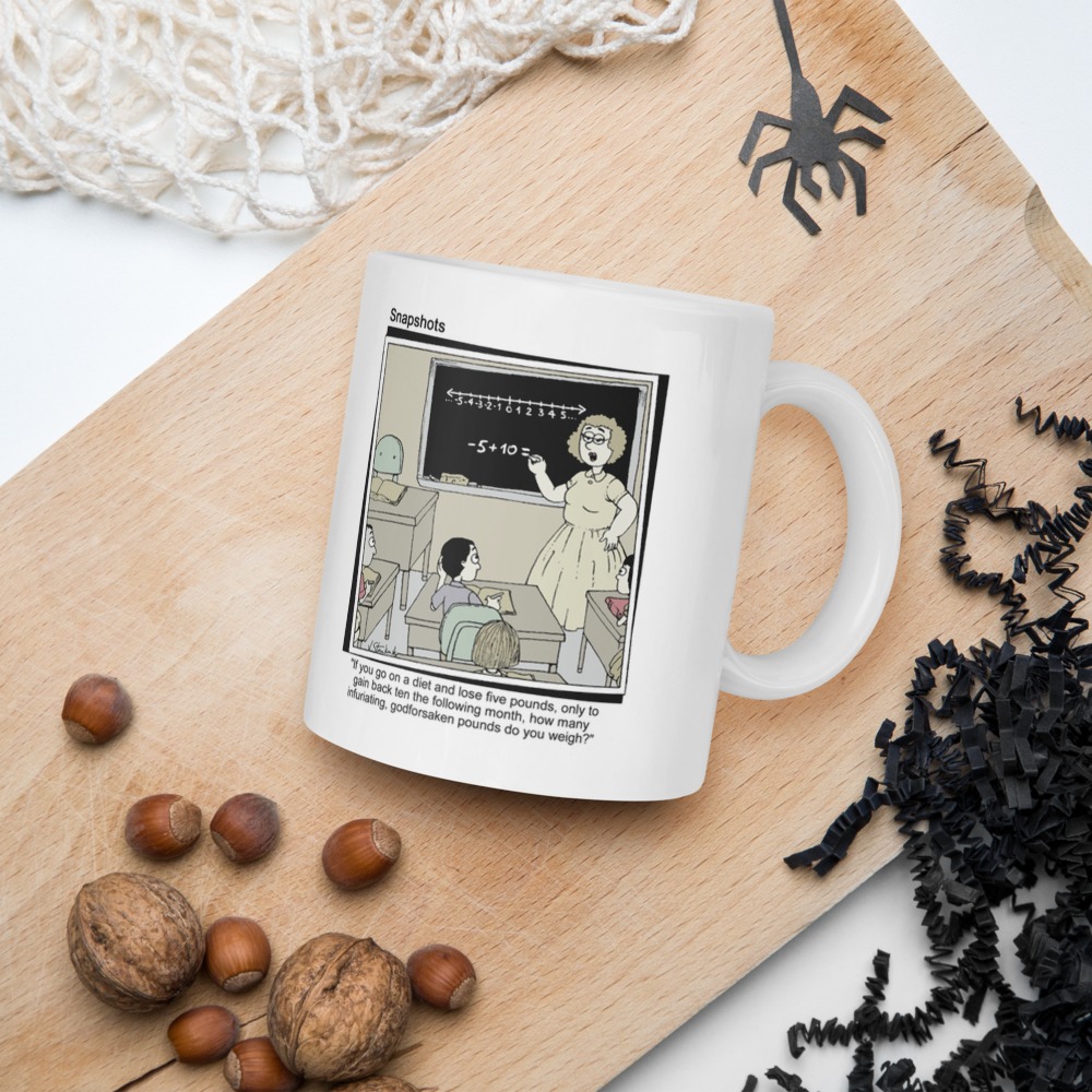 White Glossy Mug