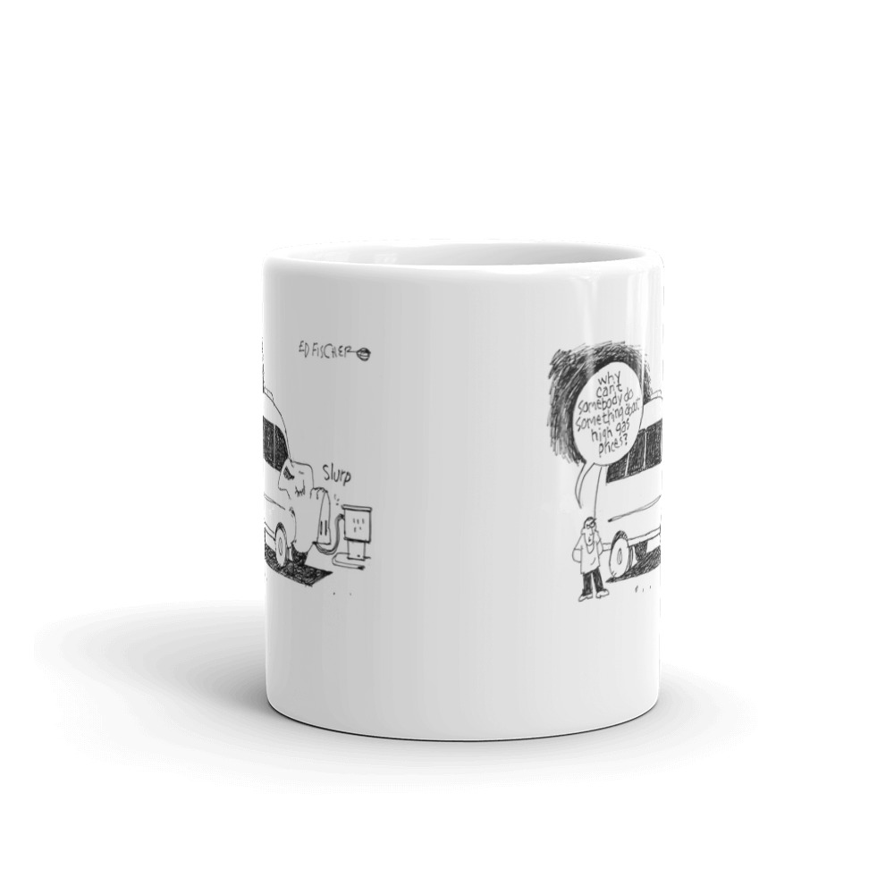 White Glossy Mug