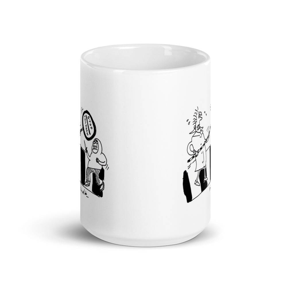 White Glossy Mug