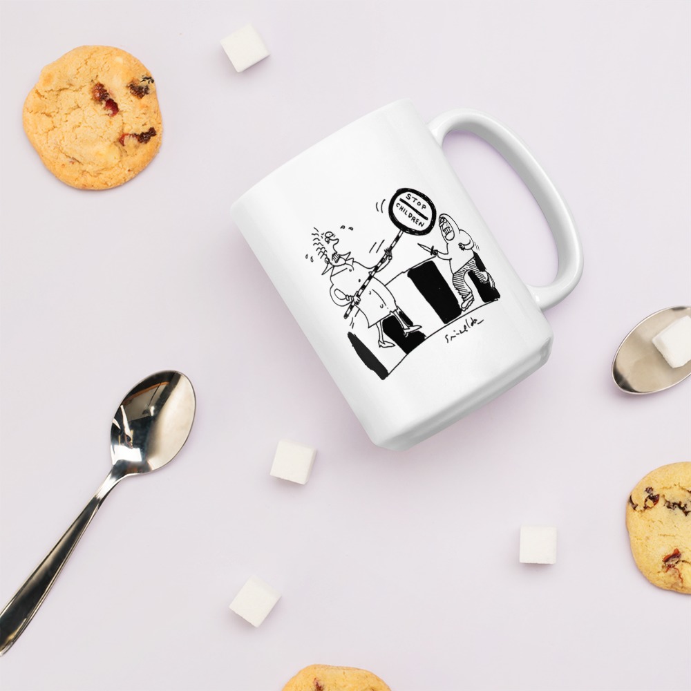 White Glossy Mug