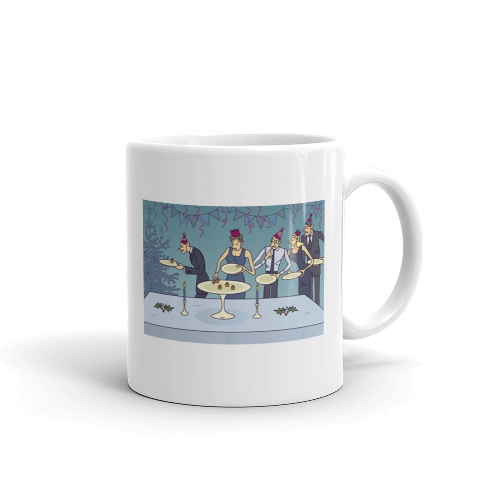 White Glossy Mug