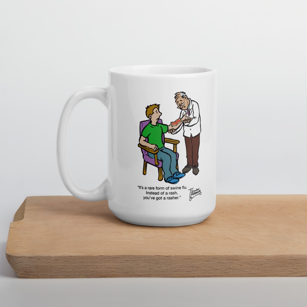 White Glossy Mug