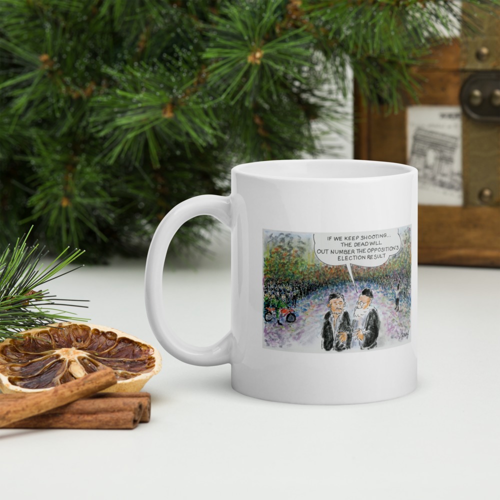 White Glossy Mug