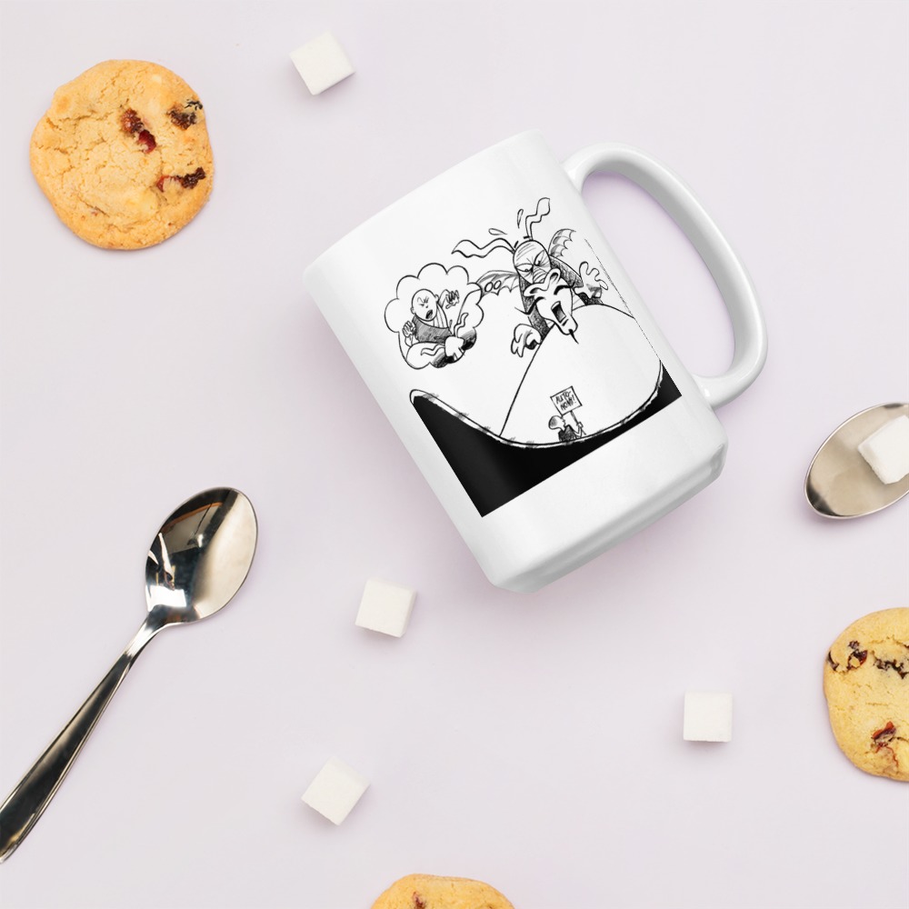 White Glossy Mug