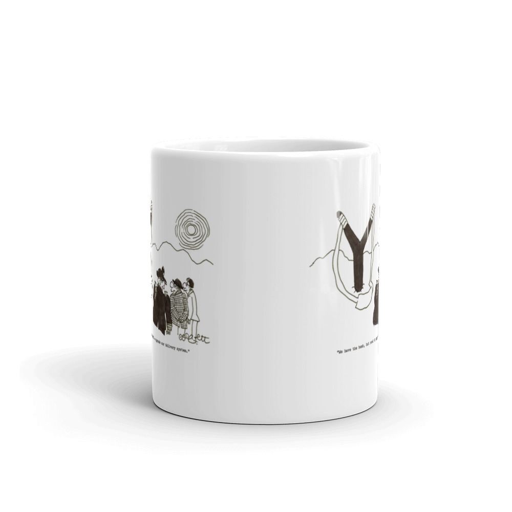 White Glossy Mug