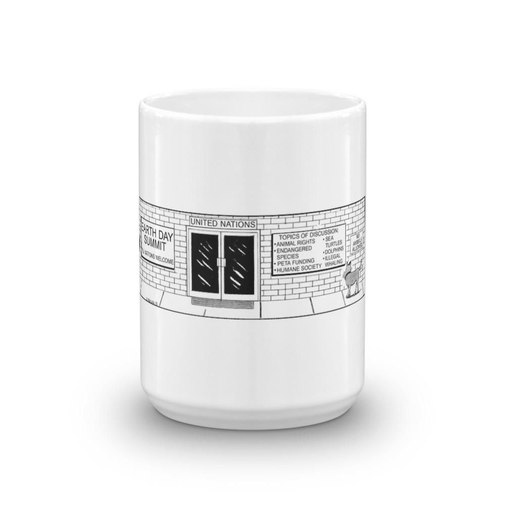 White Glossy Mug