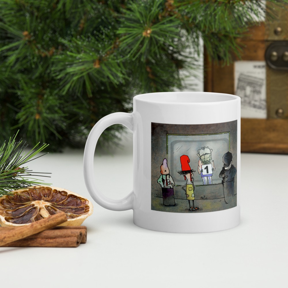 White Glossy Mug
