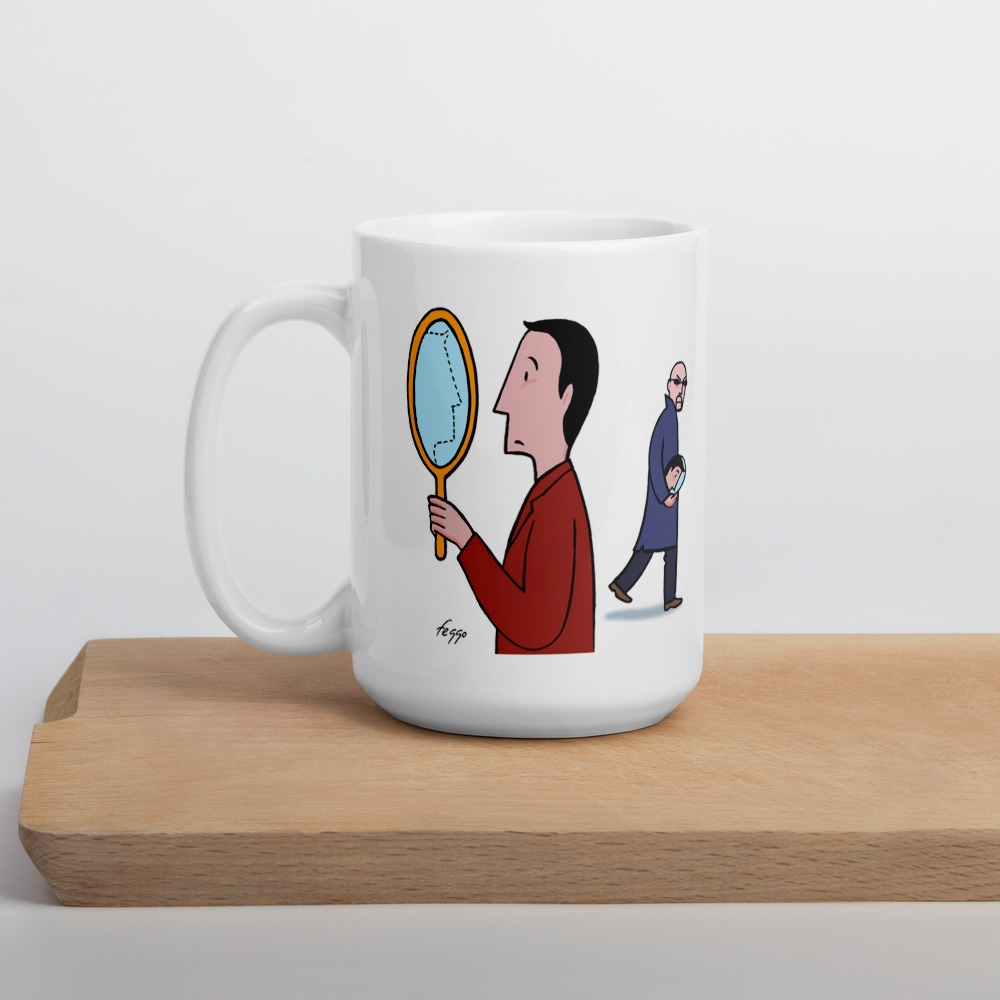 White Glossy Mug