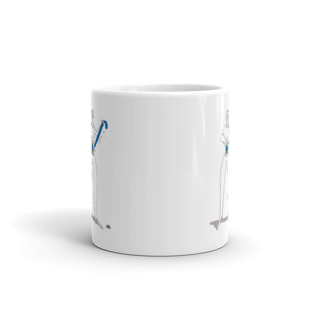 White Glossy Mug