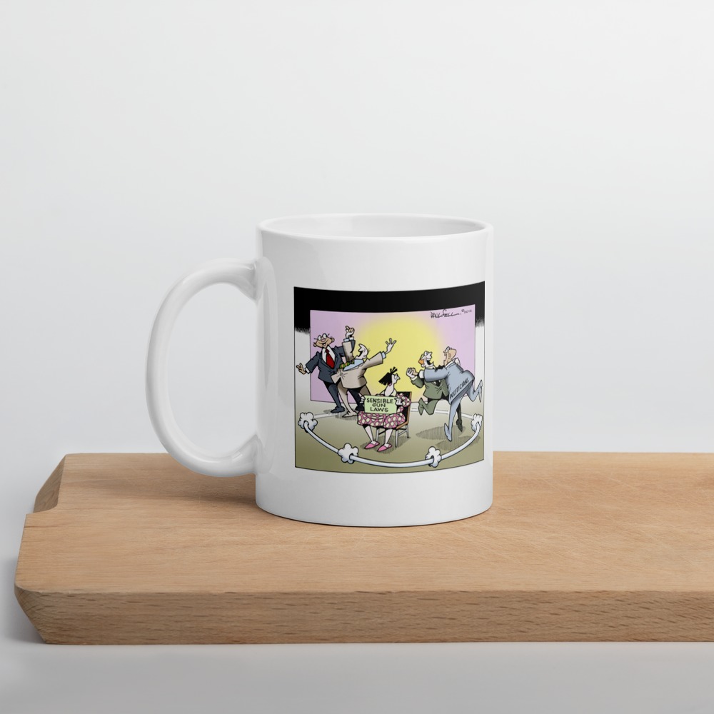 White Glossy Mug