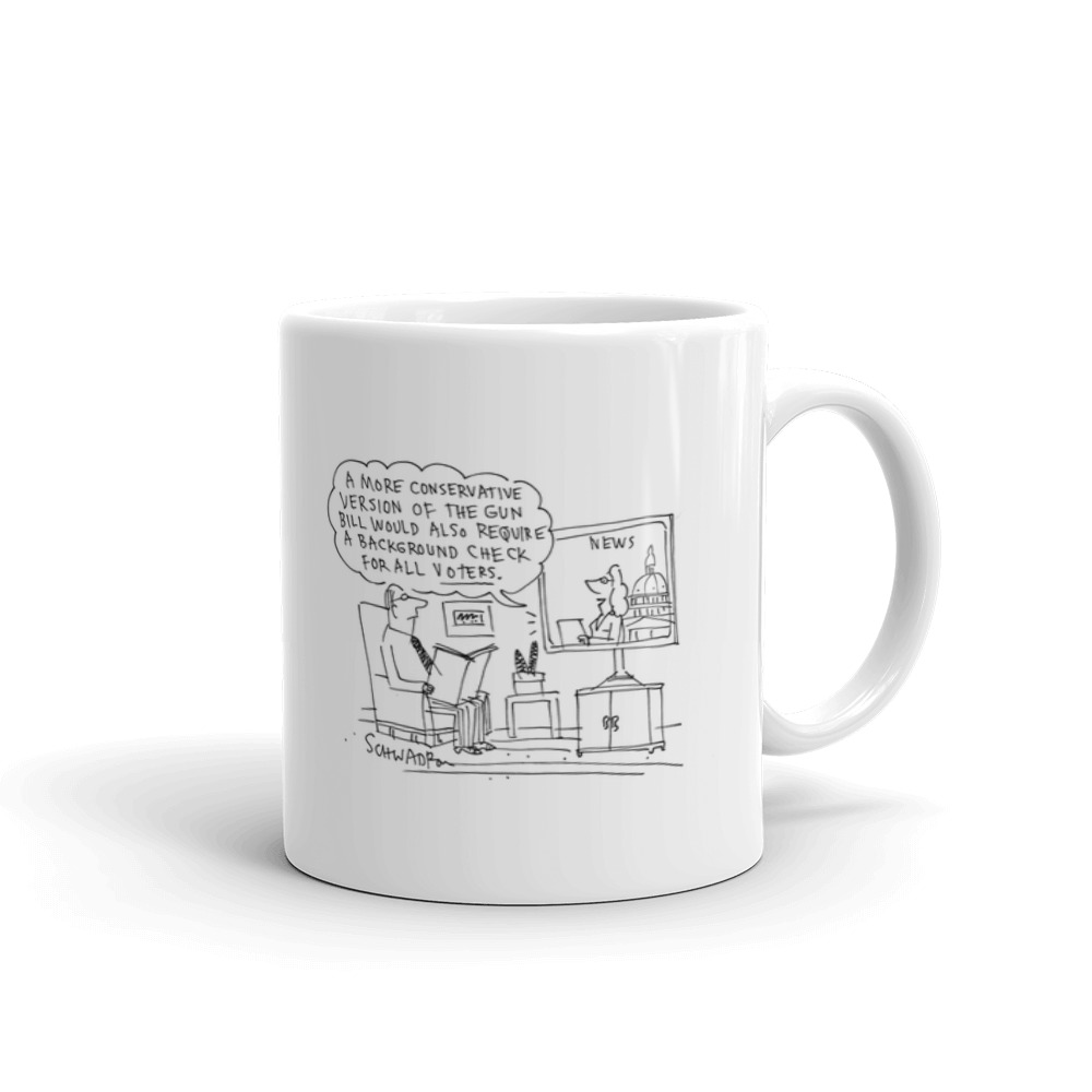 White Glossy Mug