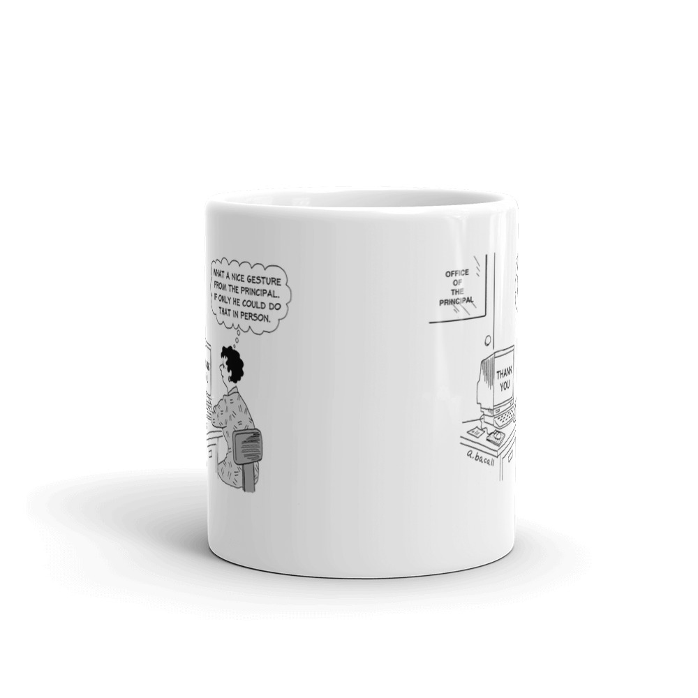 White Glossy Mug