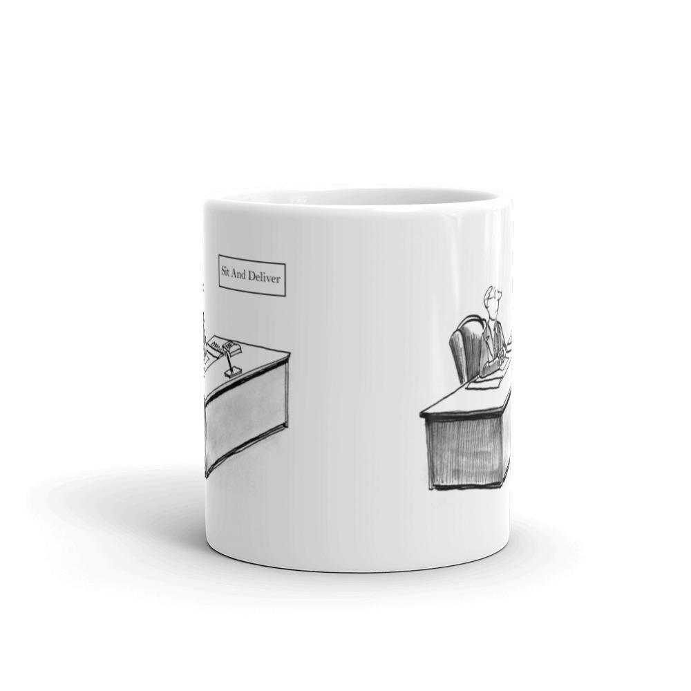 White Glossy Mug