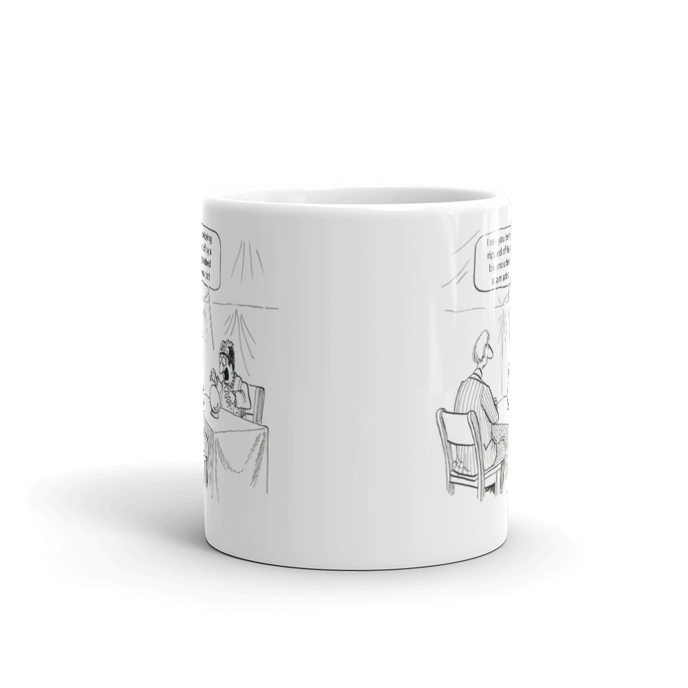 White Glossy Mug