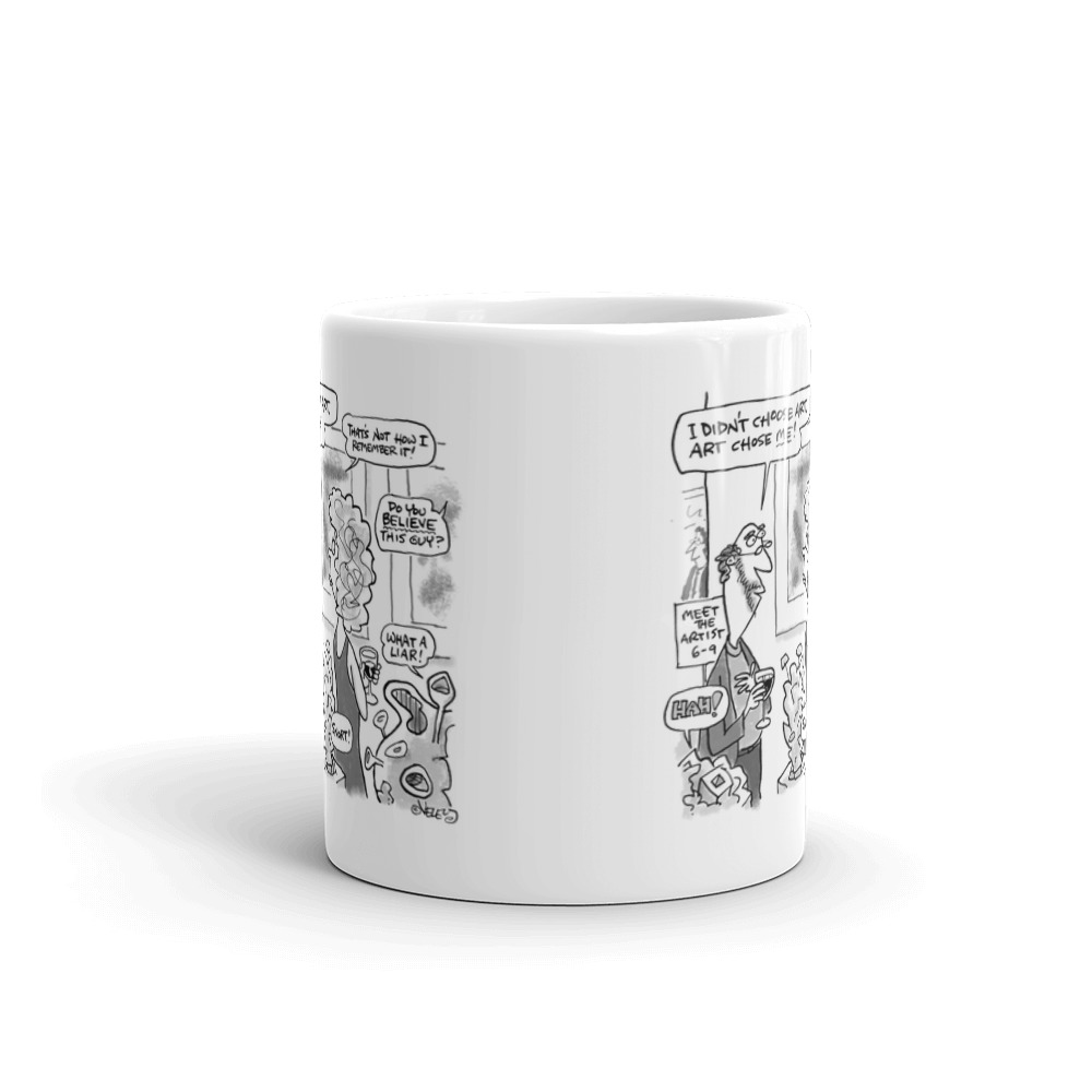 White Glossy Mug
