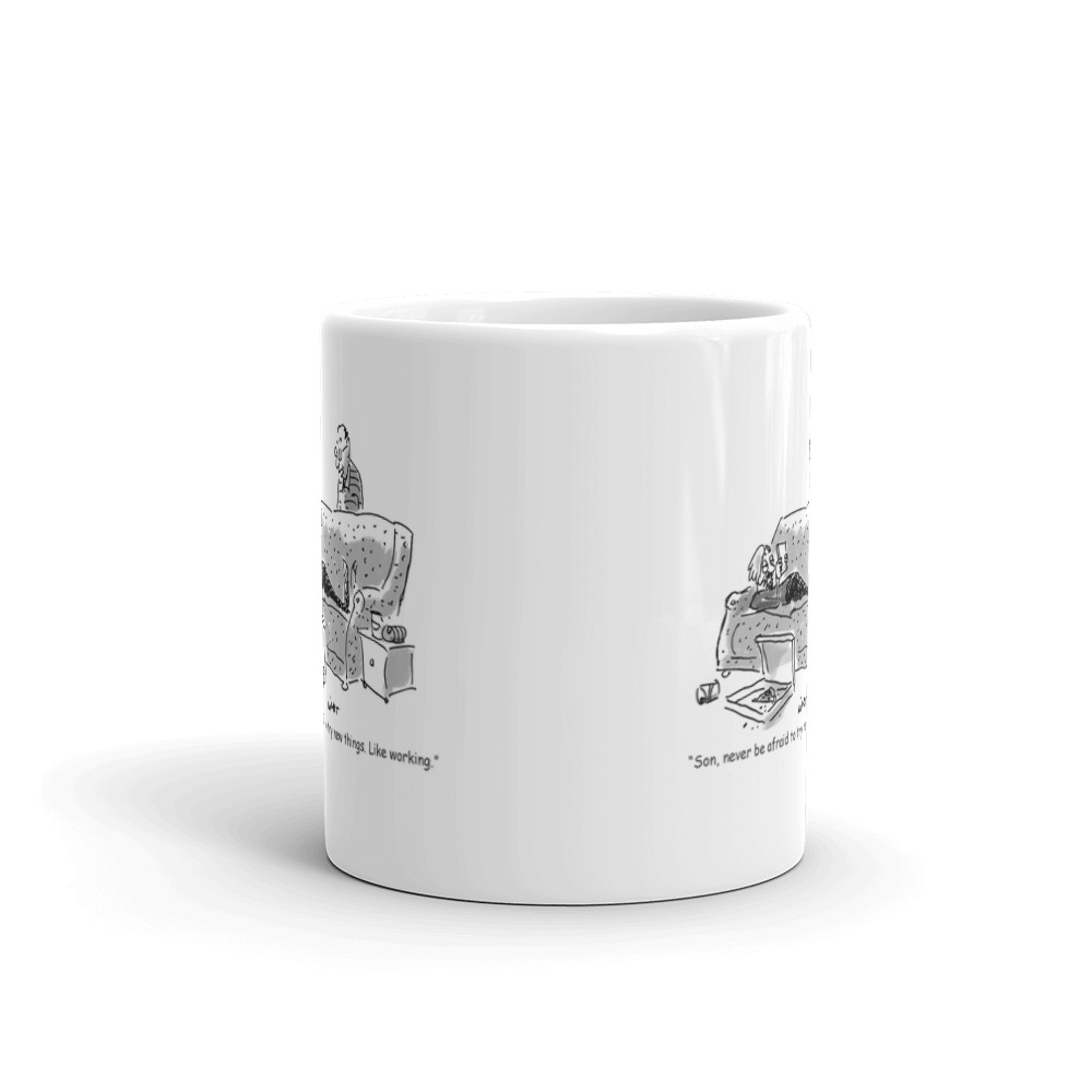 White Glossy Mug