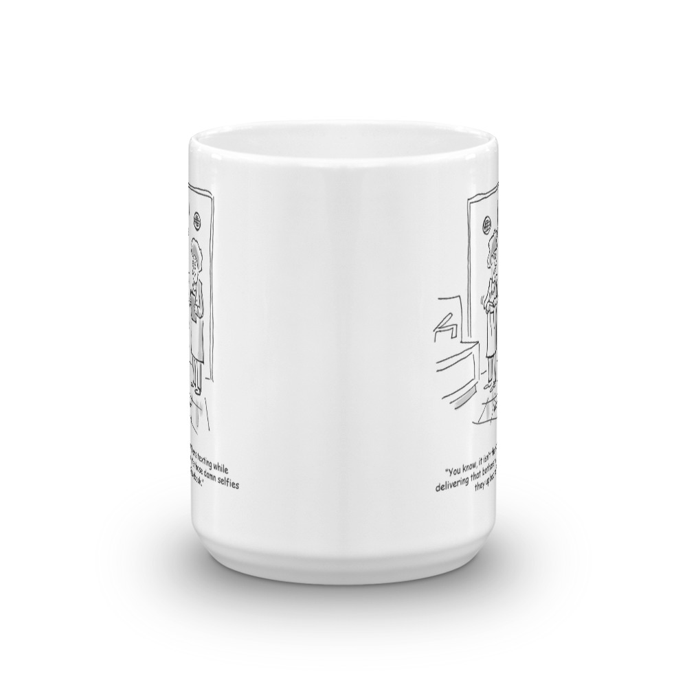 White Glossy Mug