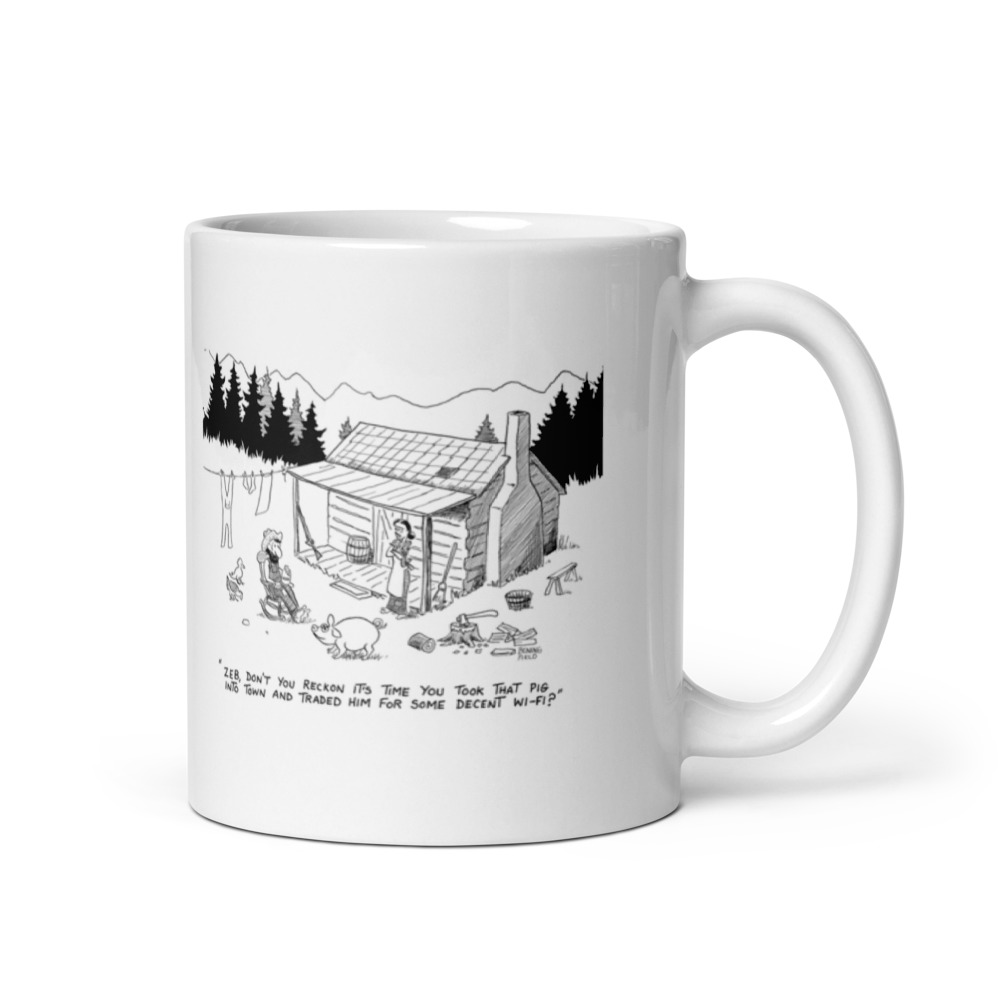 White Glossy Mug