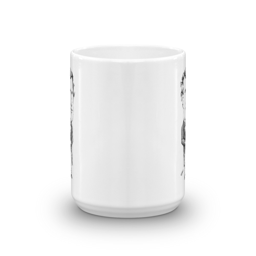 White Glossy Mug