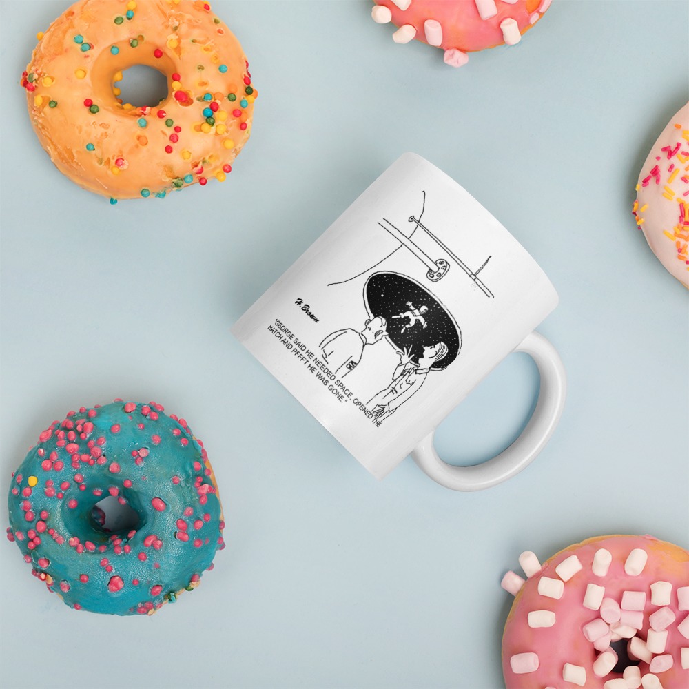 White Glossy Mug