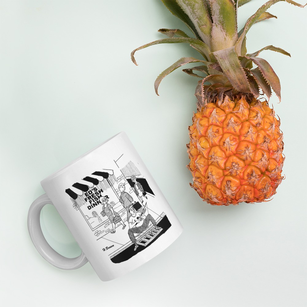 White Glossy Mug
