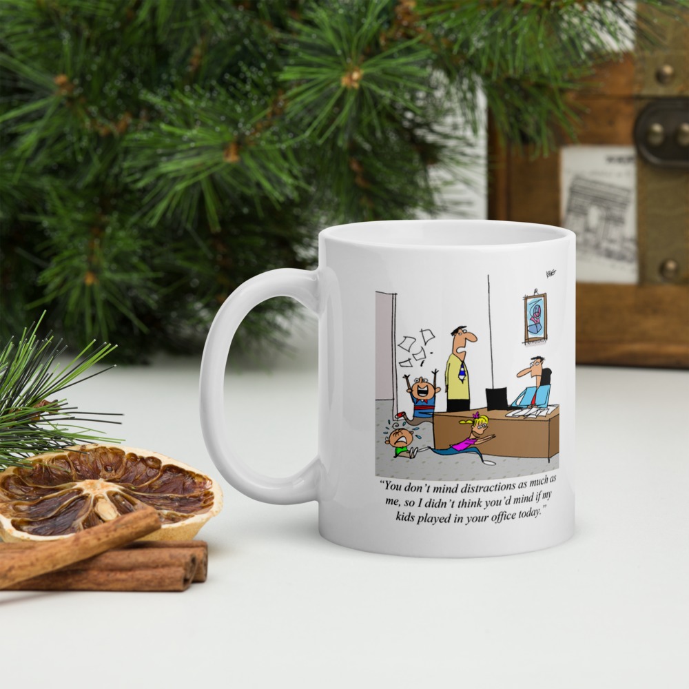 White Glossy Mug