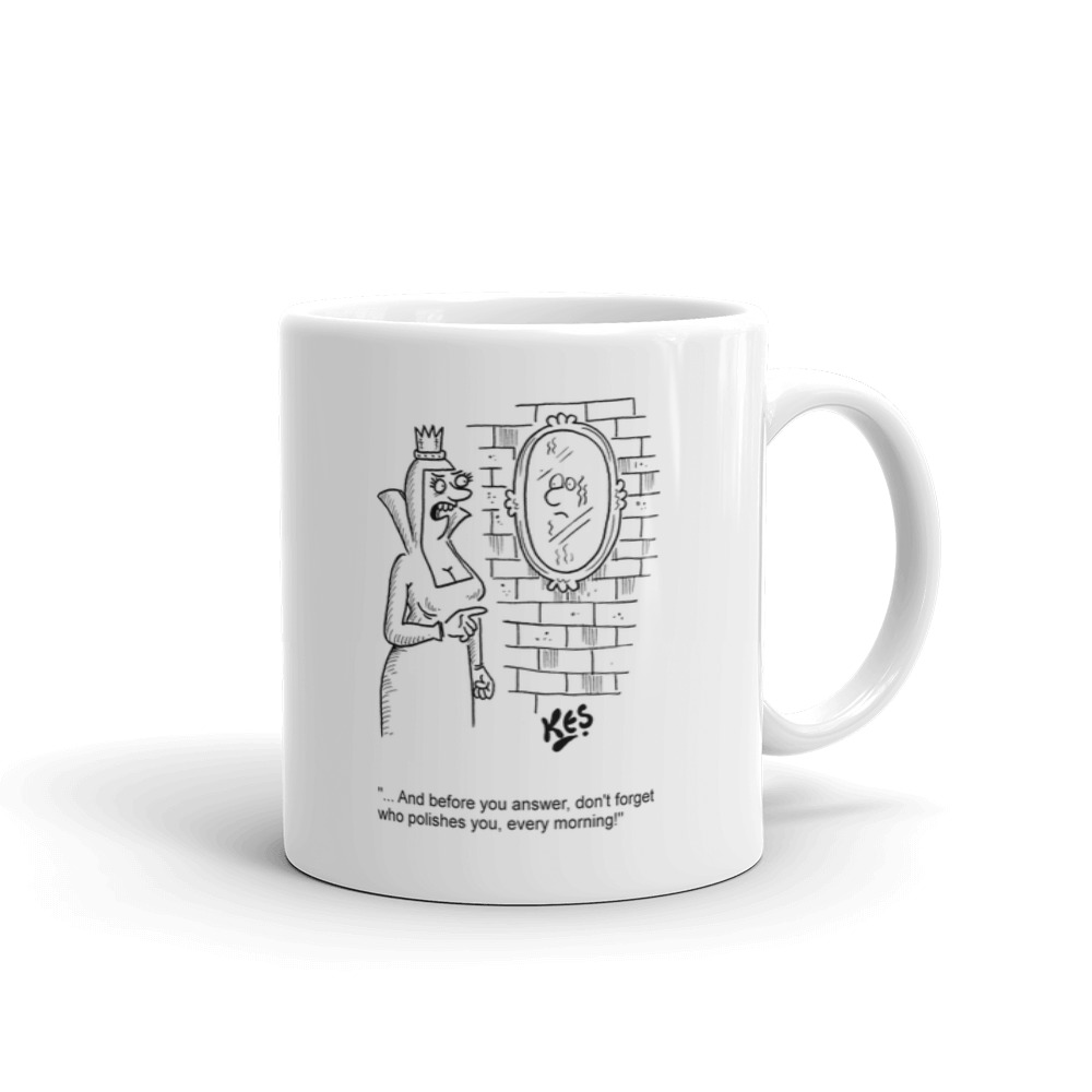 White Glossy Mug