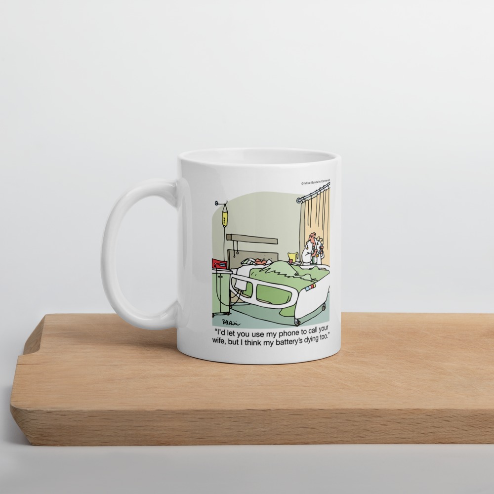 White Glossy Mug