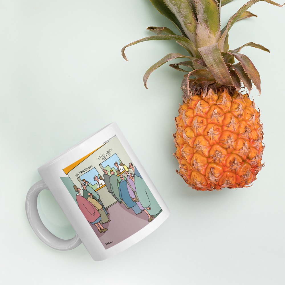 White Glossy Mug