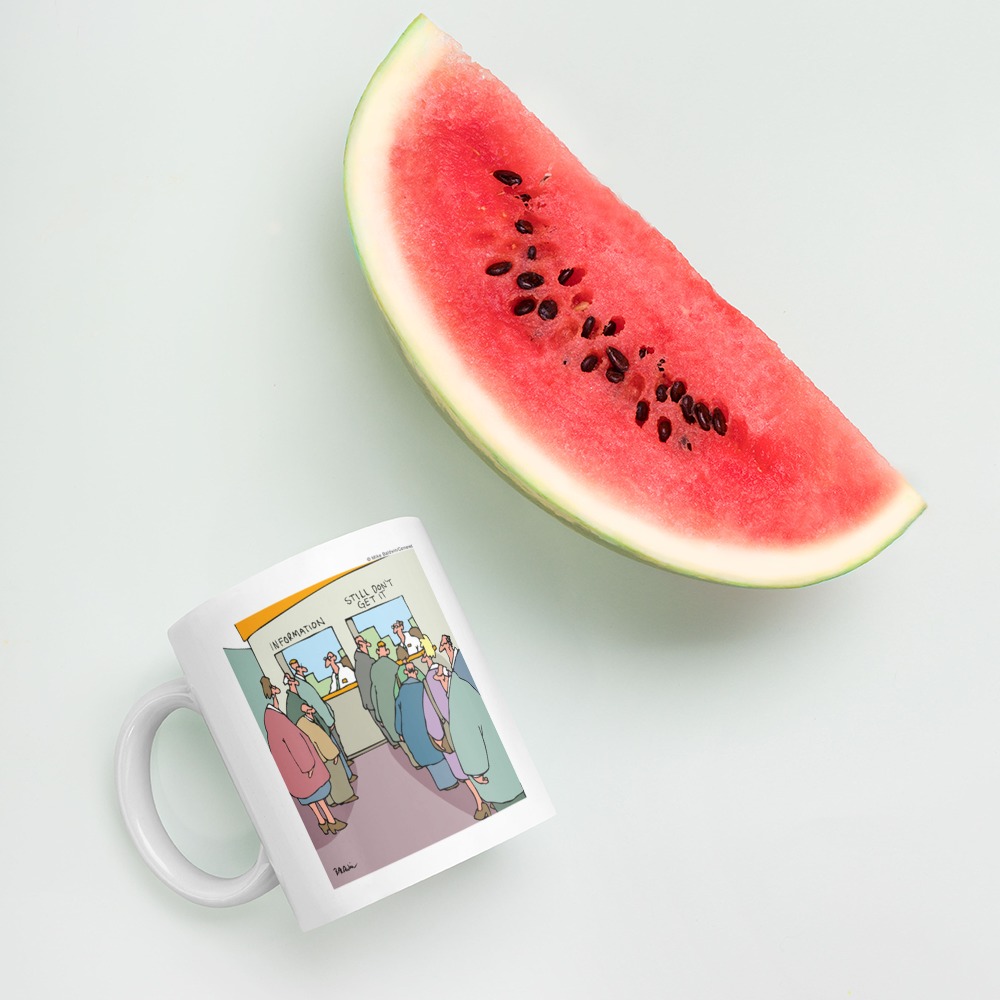 White Glossy Mug