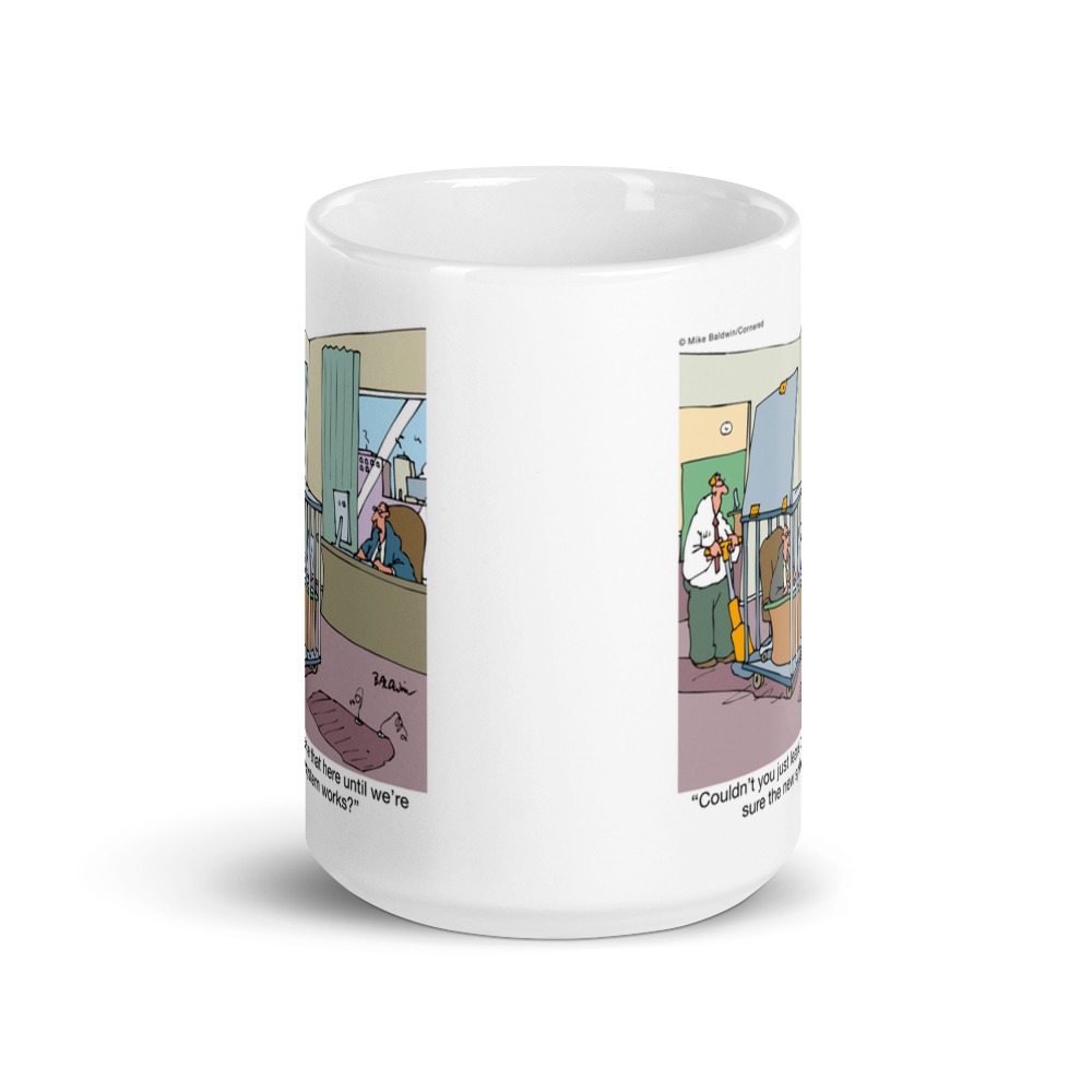 White Glossy Mug