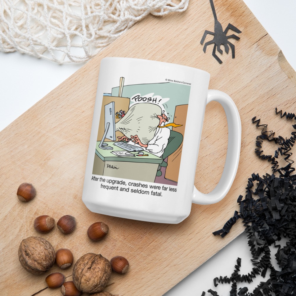 White Glossy Mug