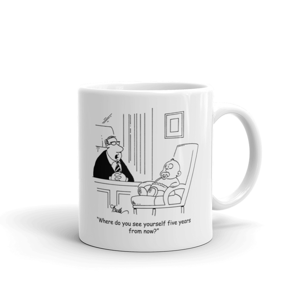 White Glossy Mug