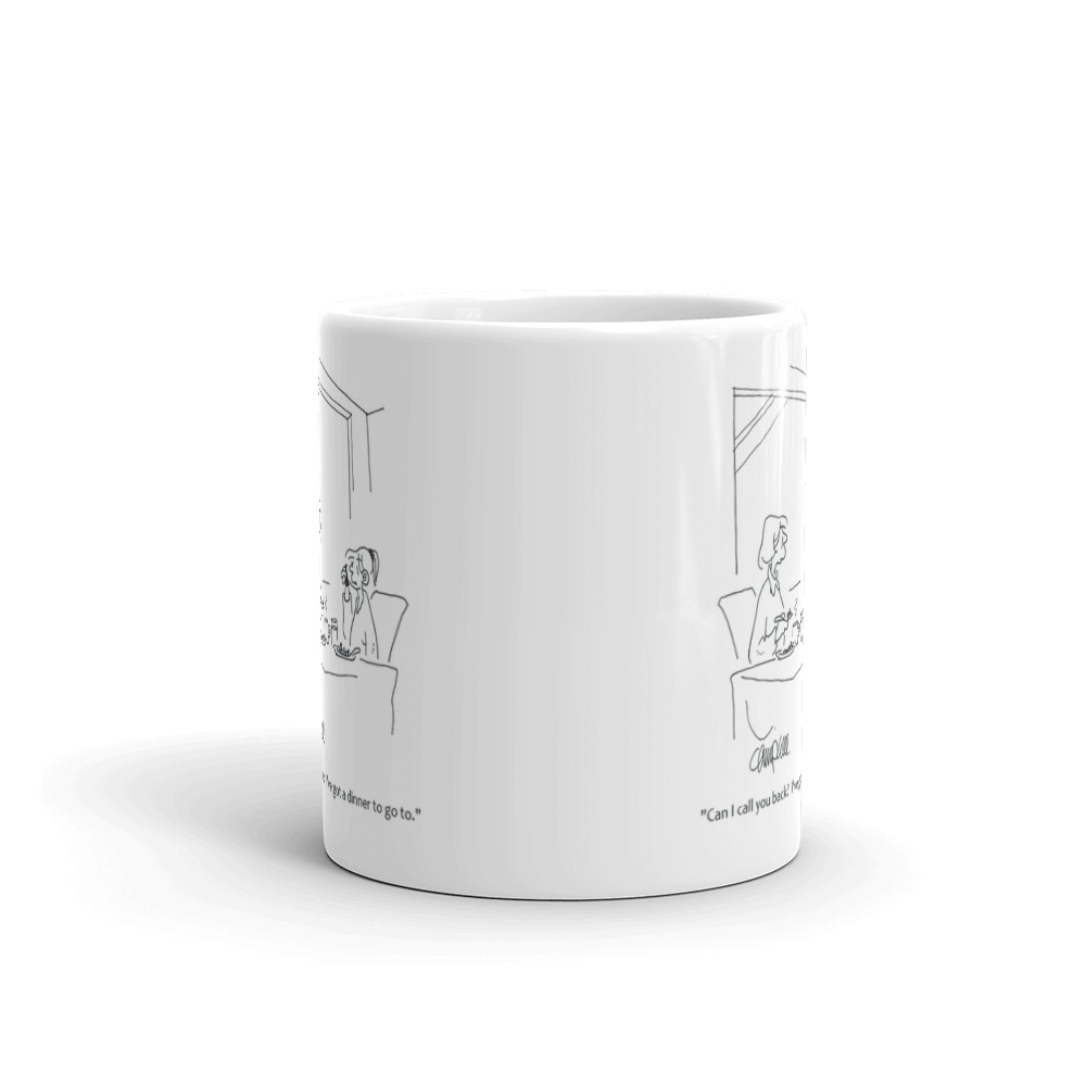 White Glossy Mug