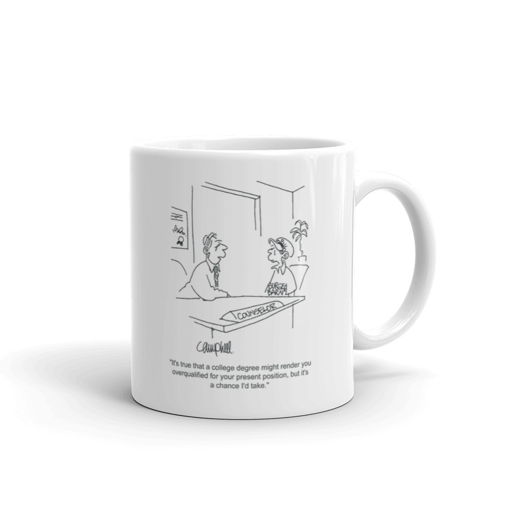 White Glossy Mug