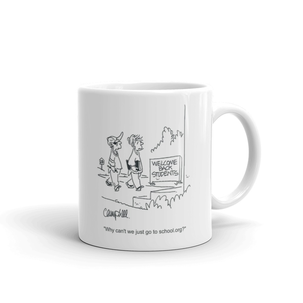 White Glossy Mug
