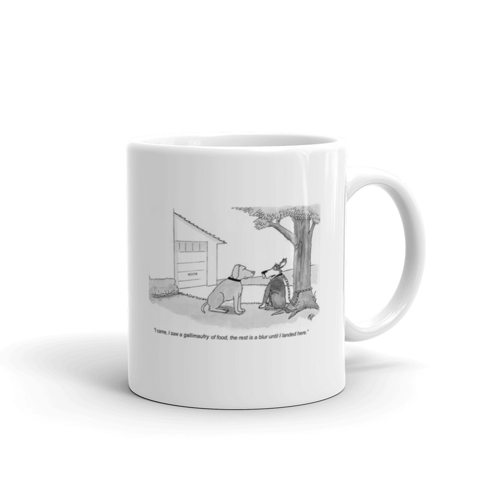 White Glossy Mug