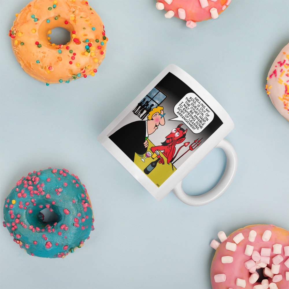 White Glossy Mug