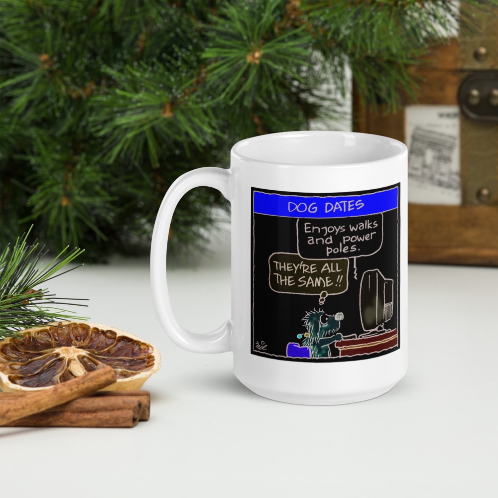 White Glossy Mug