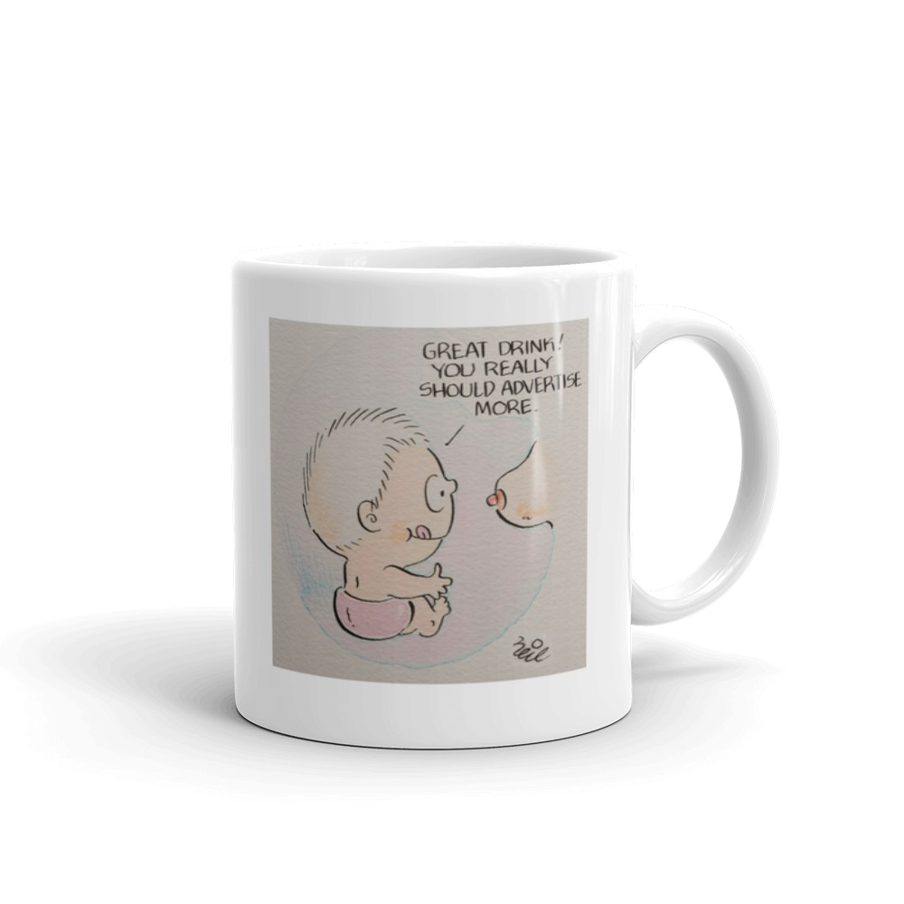 White Glossy Mug