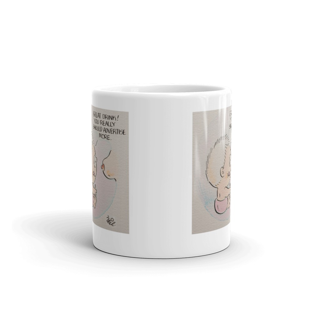 White Glossy Mug