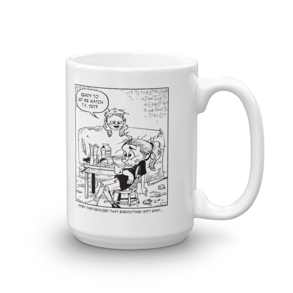 White Glossy Mug
